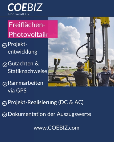 Freiflächen-Photovoltaik